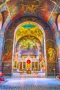 The large prayer hall of Saint Sampson Church, Poltava, Ukraine