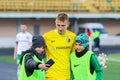 Ukrainian football goalkeeper Dmytro Riznyk