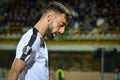 POLTAVA, UKRAINE - October 4, 2018: Bruno Fernandes player during the UEFA Europa League match between Vorskla Poltava vs Royalty Free Stock Photo