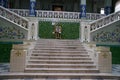 Poltava, Ukraine - September 29: interior of The Poltava local history museum Royalty Free Stock Photo