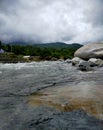 Polumpong River Flows Sabah
