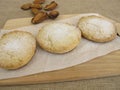 Polvoron shortbread cookies Royalty Free Stock Photo