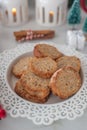 Polvoron - Spanish almond christmas cookies shortbread