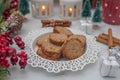 Polvoron - Spanish almond christmas cookies shortbread