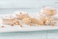 Polvoron - Spanish shortbread Royalty Free Stock Photo