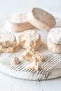Polvoron - Spanish shortbread Royalty Free Stock Photo