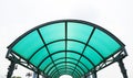 Polycarbonate roof Royalty Free Stock Photo