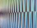 Polychrome art by Carlos Cruz Diez Royalty Free Stock Photo