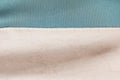 Polyester fabric with a little elastane, macro texture top view. Stitching with threads Royalty Free Stock Photo