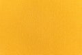 Polyester synthetic fabric top view, macro fiber yellow fabric