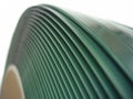 Green polyester tape roll