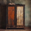 Polyester Wardrobe: Capturing The Rustic Charm Of Vintage Aged Room