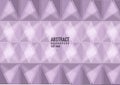 Polygon abstract on soft purple with burr background. Light soft purple vector shining triangular pattern. An elegant bright illus