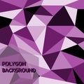 Polygon design Background