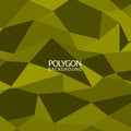 Polygon hexagon vector abstract background. Triangular geometric pattern