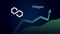 Polygon MATIC in uptrend and price is rising.