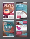 Polygon Modern Brochure Layout design template.Flyer Leaflet cover Presentation