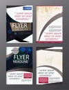 Polygon Modern Brochure Vector CMYK Modern A4