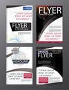 Polygon Modern Brochure Vector CMYK Modern A4