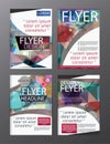 Polygon Modern Brochure Vector CMYK Modern A4