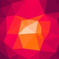 Polygon triangle triangular multi mosaic background trends for poster
