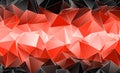 Polygonal background. Abstract triangulated texture