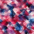 Polygonal backgrounds in vibrant colors with crystal cubism style (tiled)