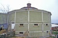 Polygonal barn, Piermont, NH Royalty Free Stock Photo