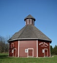 Polygonal Barn Royalty Free Stock Photo
