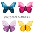 Polygonal butterflies