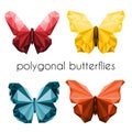 Polygonal butterflies