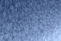 Polygonal dark blue mosaic background. Abstract low poly vector illustration. Triangular pattern in halftone style Royalty Free Stock Photo