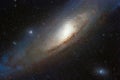 Polygonal Galaxy, Andromeda Galaxy, Spiral Galaxy Constellation of Andromeda