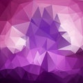 Polygonal geometric violet background.