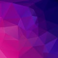 Polygonal geometric violet background. Royalty Free Stock Photo