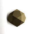 Hexagonal diamond icon