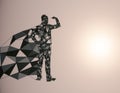 Polygonal hero