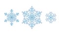 Polygonal low poly festive snowflake. Isolated 3D detailed render geometric triangle greeting card. Ice snow crystal
