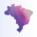 Polygonal map of Brazilia