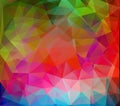 Polygonal mosaic abstract background Royalty Free Stock Photo