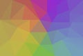 Polygonal pattern triangular poly texture multicolored polygon shape wallpaper art