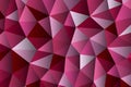 Polygonal rainbow mosaic background. Abstract low poly vector illustration. Triangular pattern in halftone style