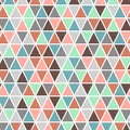 Polygonal rainbow mosaic background. Abstract low poly vector illustration. Triangular seamless pattern. Template Royalty Free Stock Photo