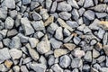 Polygonal rocks texture Royalty Free Stock Photo