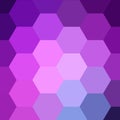 Polygonal style. colorful hexagons. vector abstract illustration. eps 10 Royalty Free Stock Photo