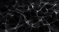 Polygonal visual picture of polygon particle connected across background. AIG35.
