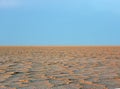 Salt flat polygons in desert