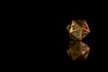 A polyhedral twenty sided die used for role playing games such a Royalty Free Stock Photo