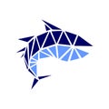 Polyline Bluefin Vector