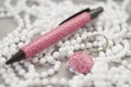 Polymer clay pen and keychain